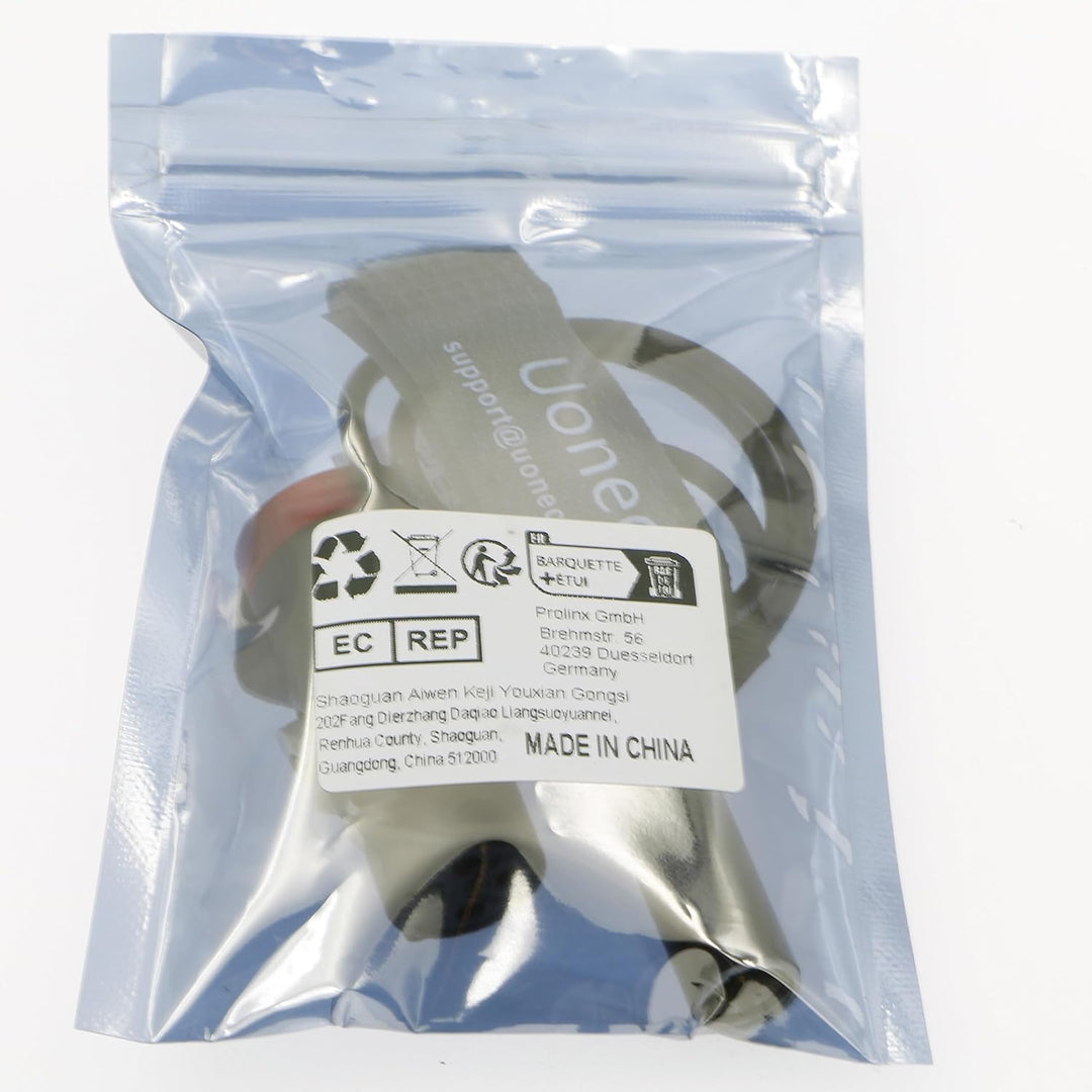 Uonecn Low-Profile 3 Pin Mini XLR TA3M Stecker auf XLR 3 Pin Buchse Audiokabel für Canon C70, BMPCC