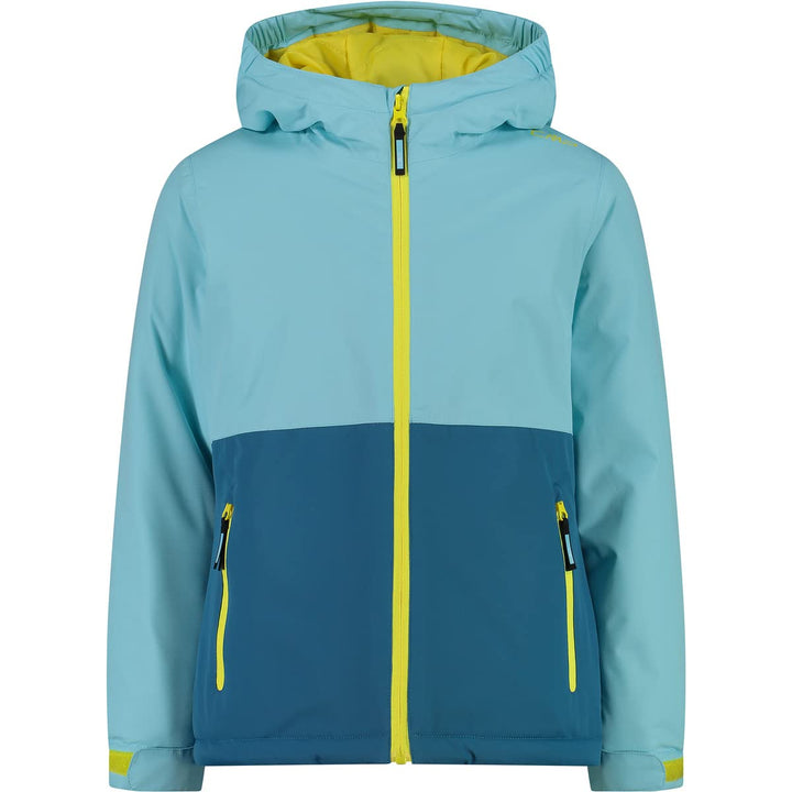 CMP Mädchen Kid G Jacket Fix Hood JACKET 104 Acqua, 104 Acqua