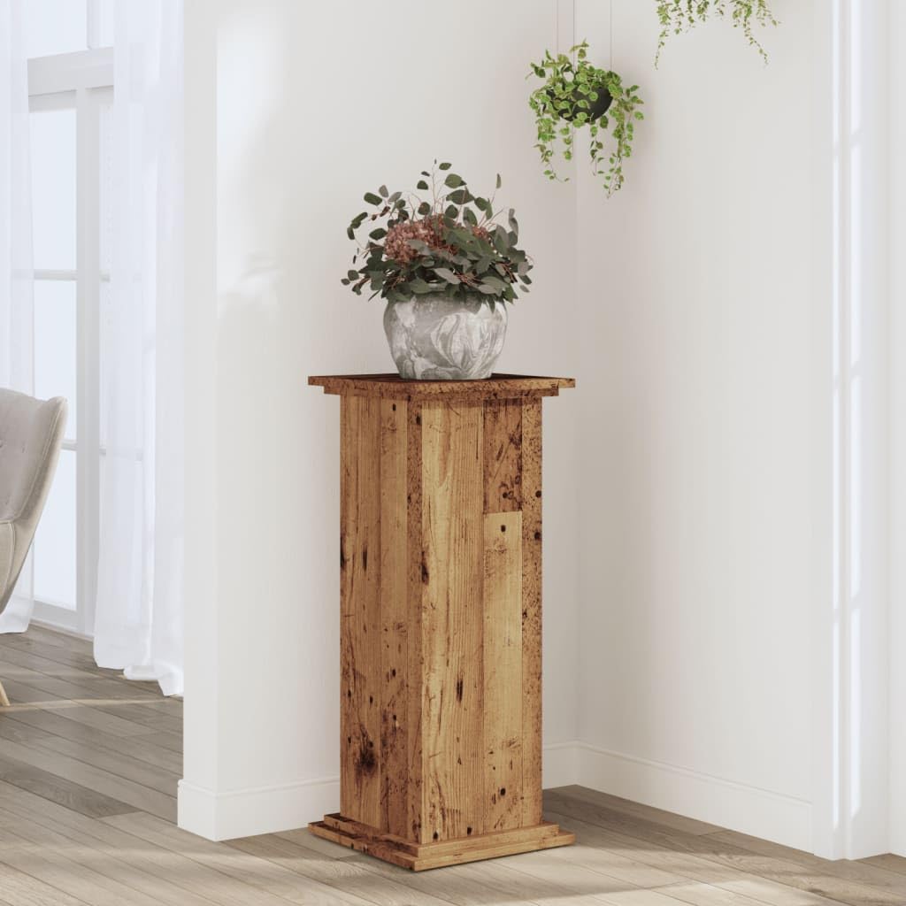 vidaXL Pflanzenständer, Blumenständer Hohle Konstruktion, Dekosäule Podest für Pflanzen Dekoartikel,