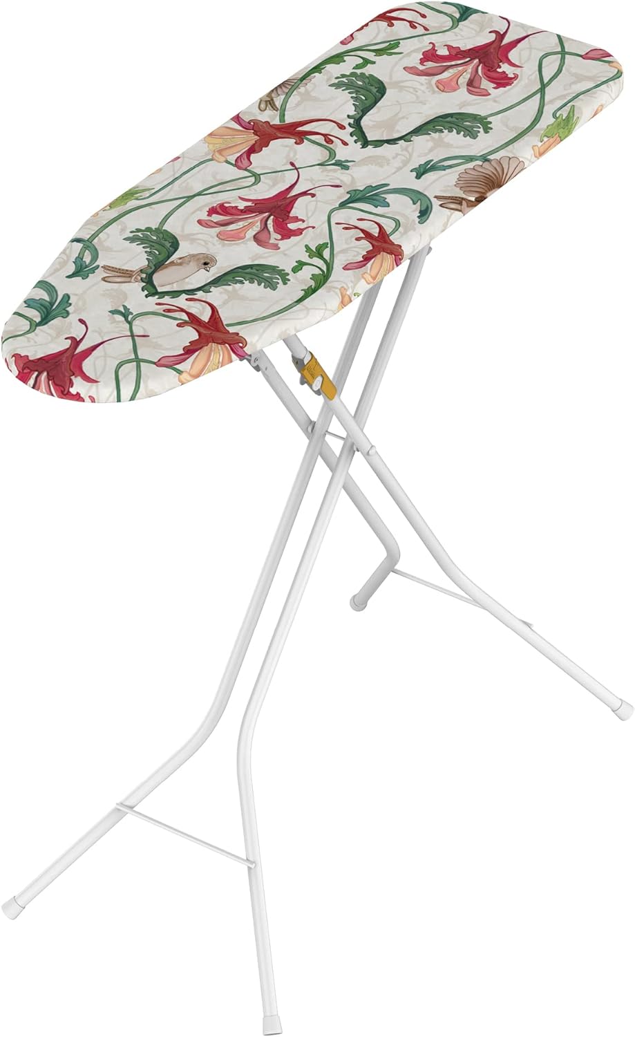 Rörets DampfBügelbrett Tempo Weiss - Patentiertes Bügelbrett für alle, die wenig Platz und Zeit habe