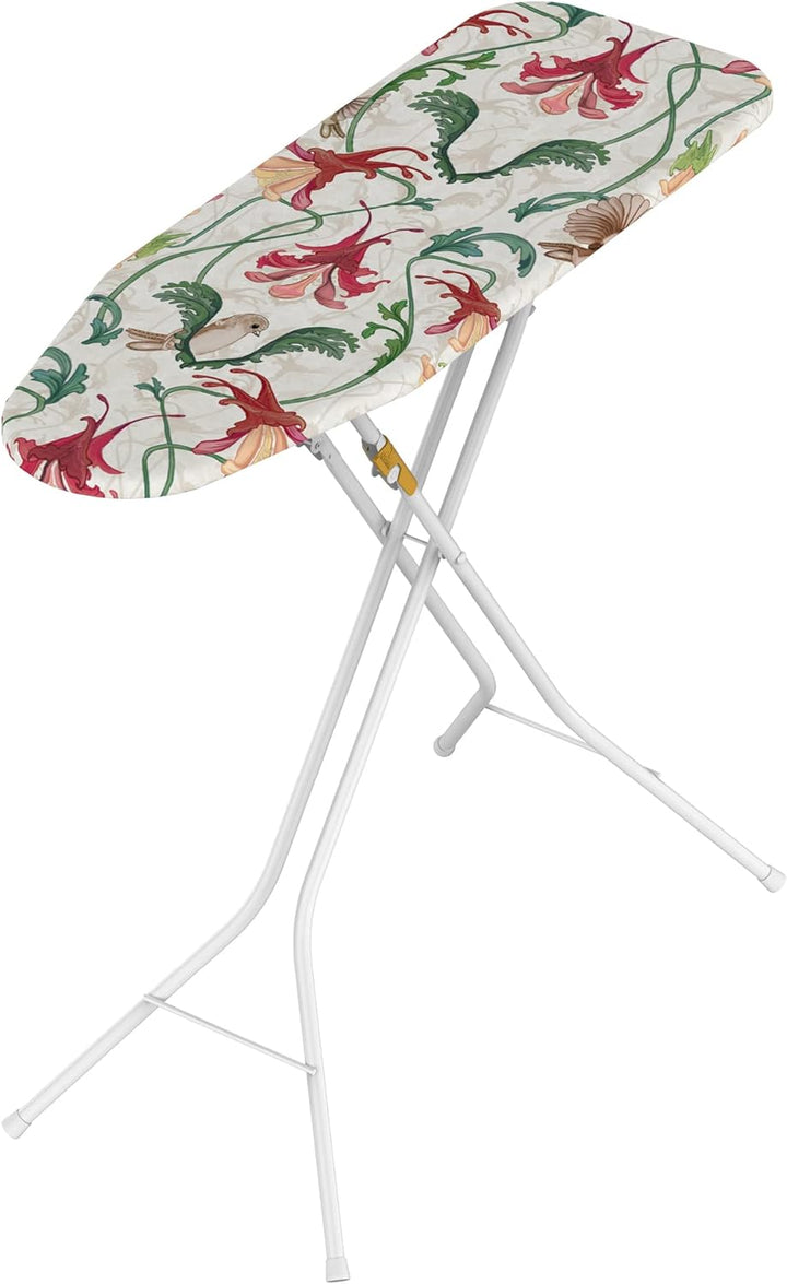 Rörets DampfBügelbrett Tempo Weiss - Patentiertes Bügelbrett für alle, die wenig Platz und Zeit habe