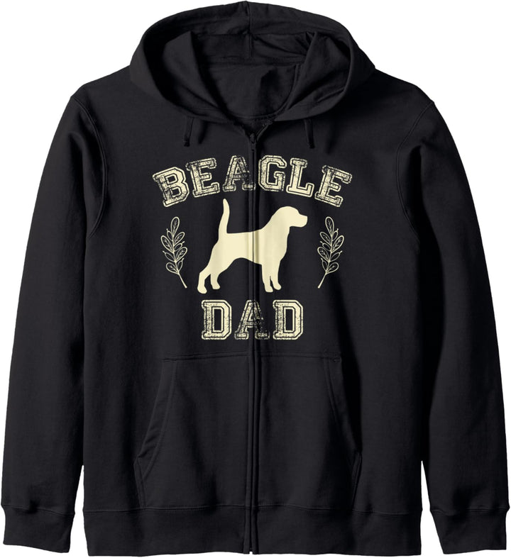 Beagle Geschenke für Männer Beagle Hund Papa Geschenk Beagle Kapuzenjacke