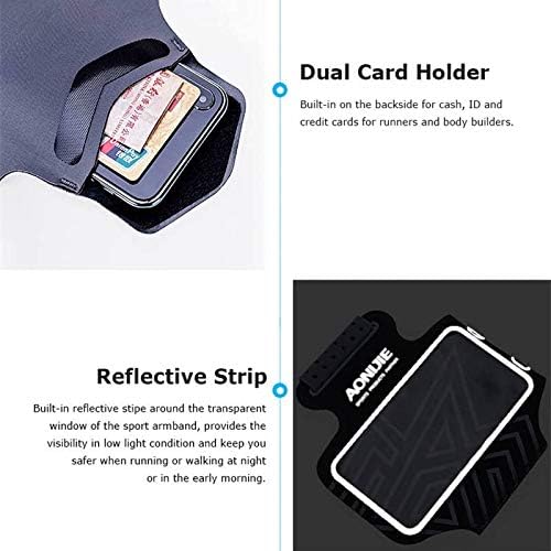 DFV mobile - Professional Cover Neoprene Armband Sport Walking Running Fitness Cycling Gym für Huawe