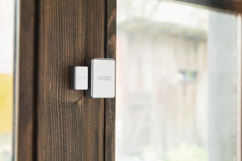 ABUS Secvest Mini-Funk-ffnungsmelder (silber) (Art.-Nr. FUMK50020S) - Komponenten für Sicherheitsger