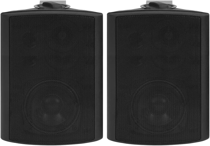vidaXL Wandlautsprecher Stereo 2 STK. Schwarz Indoor Outdoor 100 W