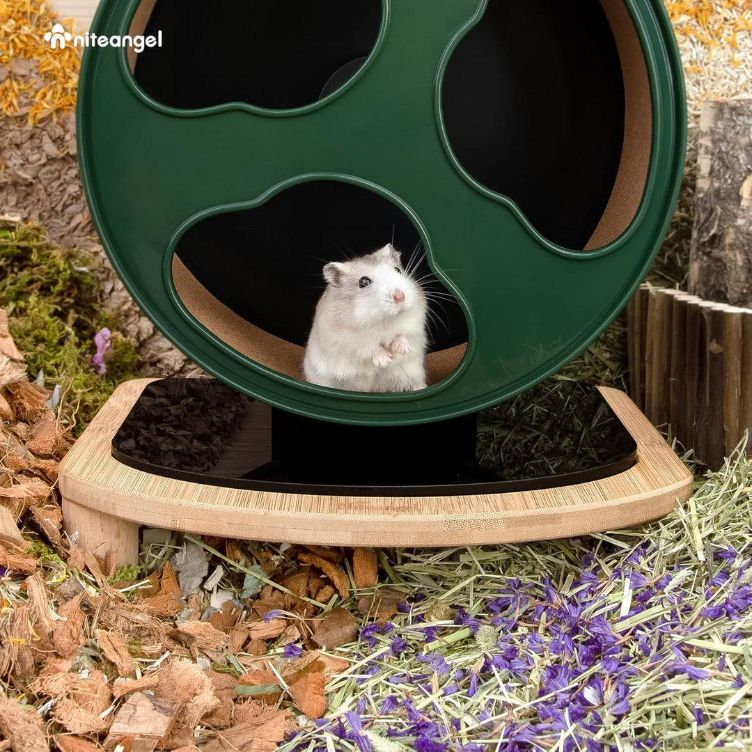 Niteangel Anti-Rutsch-Hamsterrad-Plattform – passend für Niteangel Super-Silent Hamsterrad | Acrylra