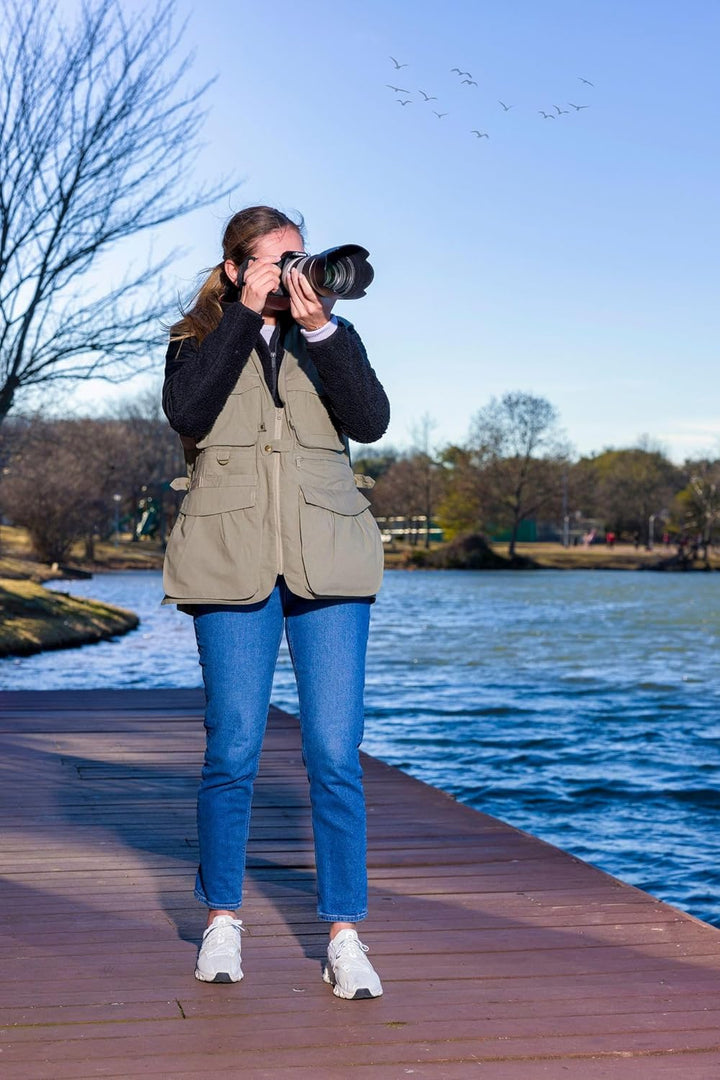 Domke Unisex Photogs Weste Weste (1er Pack) XXL Sand, XXL Sand
