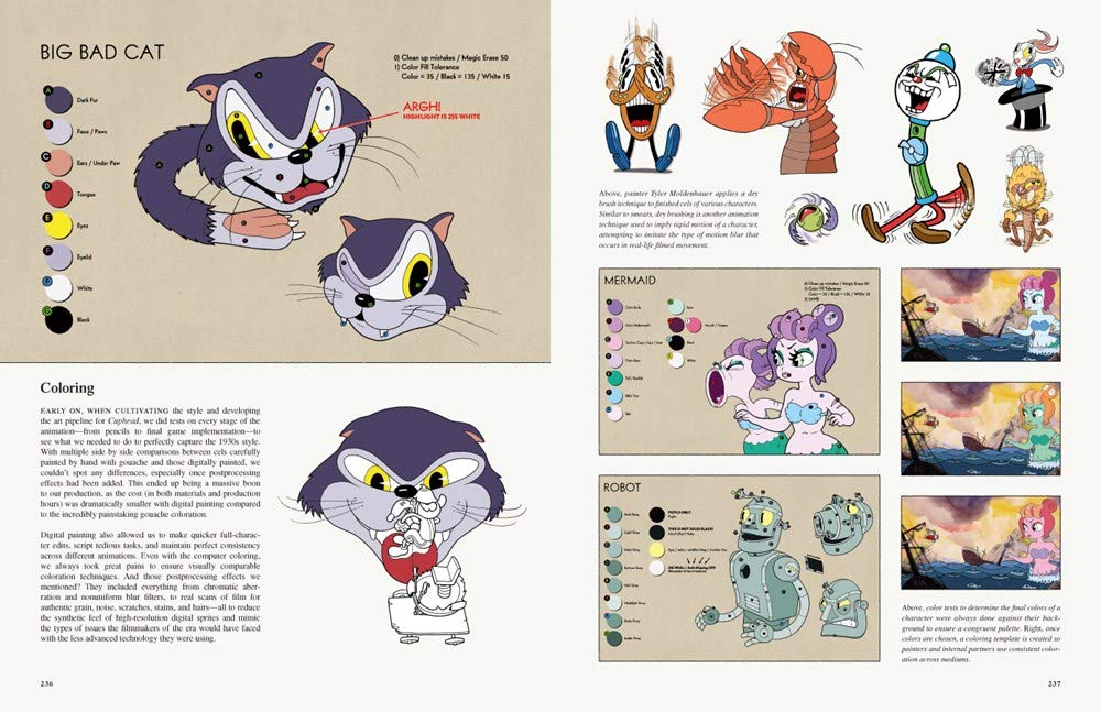 The Art of Cuphead, Gebundenes Buch