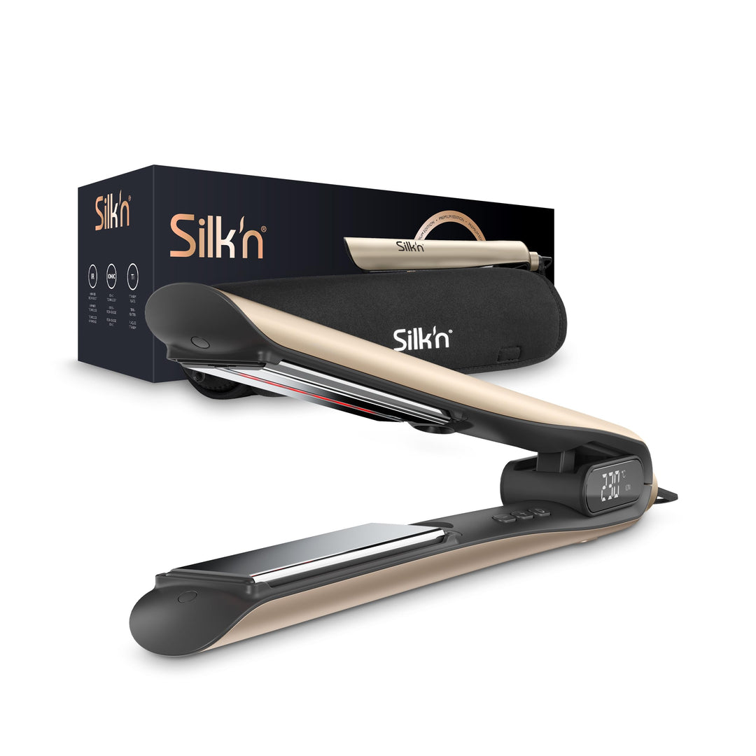Silk'n Haarglätter I SilkyStraight I Haarglätter mit Infrarot- und Ionentechnologie I Für unterschie