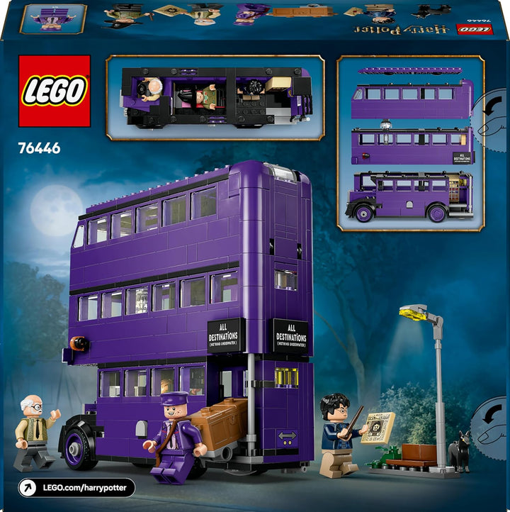 LEGO Harry Potter Abenteuer mit dem Fahrenden Ritter - Spielzeug aus der Zauberwelt mit 5 Minifigure