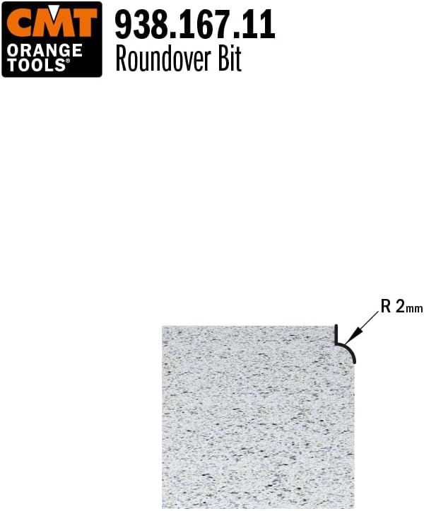 CMT Orange Tools 938.167.11 – Erdbeere R. Concavo mit rodam. HM S 8 I 12.7 R 2 D 16.7