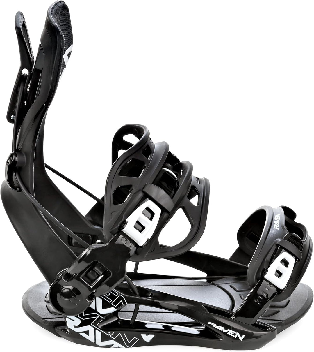 RAVEN Snowboard Set: Raven Pure Black + Bindung Raven Fastec FT360 Black oder Lemon + Boots Target S