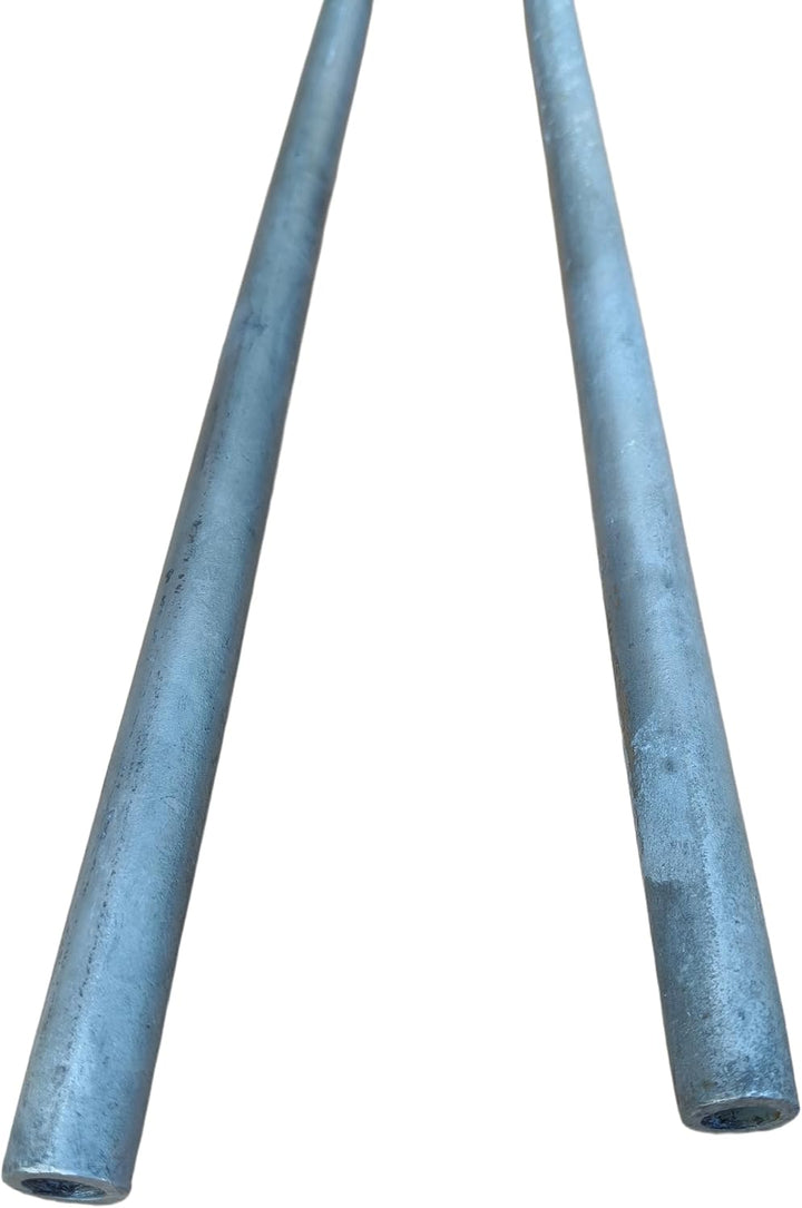 Tiefenerder Erder Erdung Staberder feuerverzinkt Ø20mm 1500mm 1,5m SET Längenauswahl (SET 3000mm 2x1