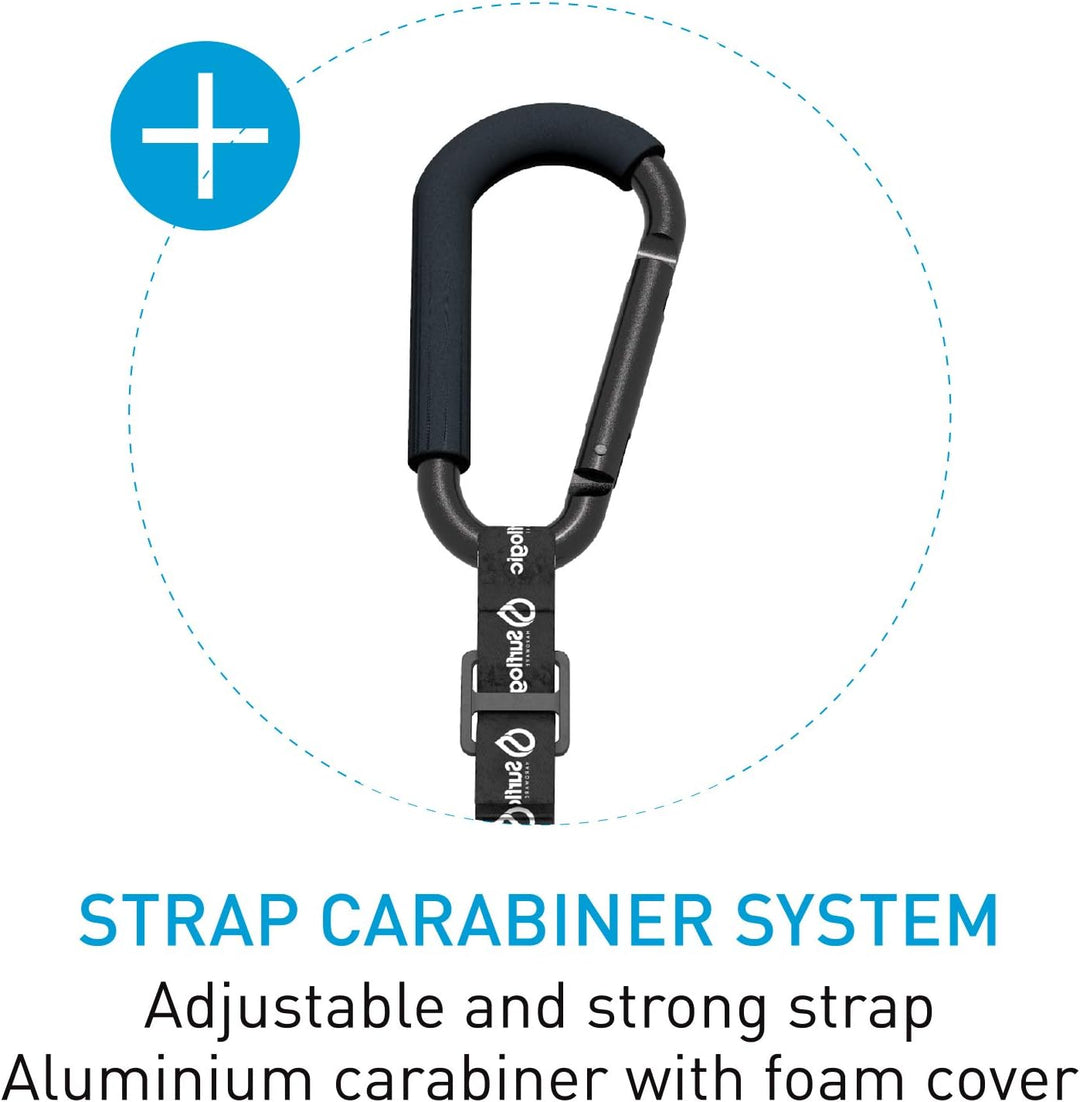 SURF LOGIC Surflogic Kleiderbügel für Zubehör aus Neopren Double System, Geschlecht, Blau, L
