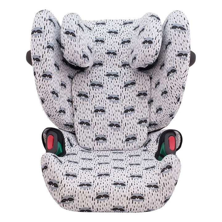 JYOKO KIDS Bezug Kompatibel mit Cybex Pallas G I-SIZE (Bezug Pallas G, RACCOON) Bezug Pallas G RACCO