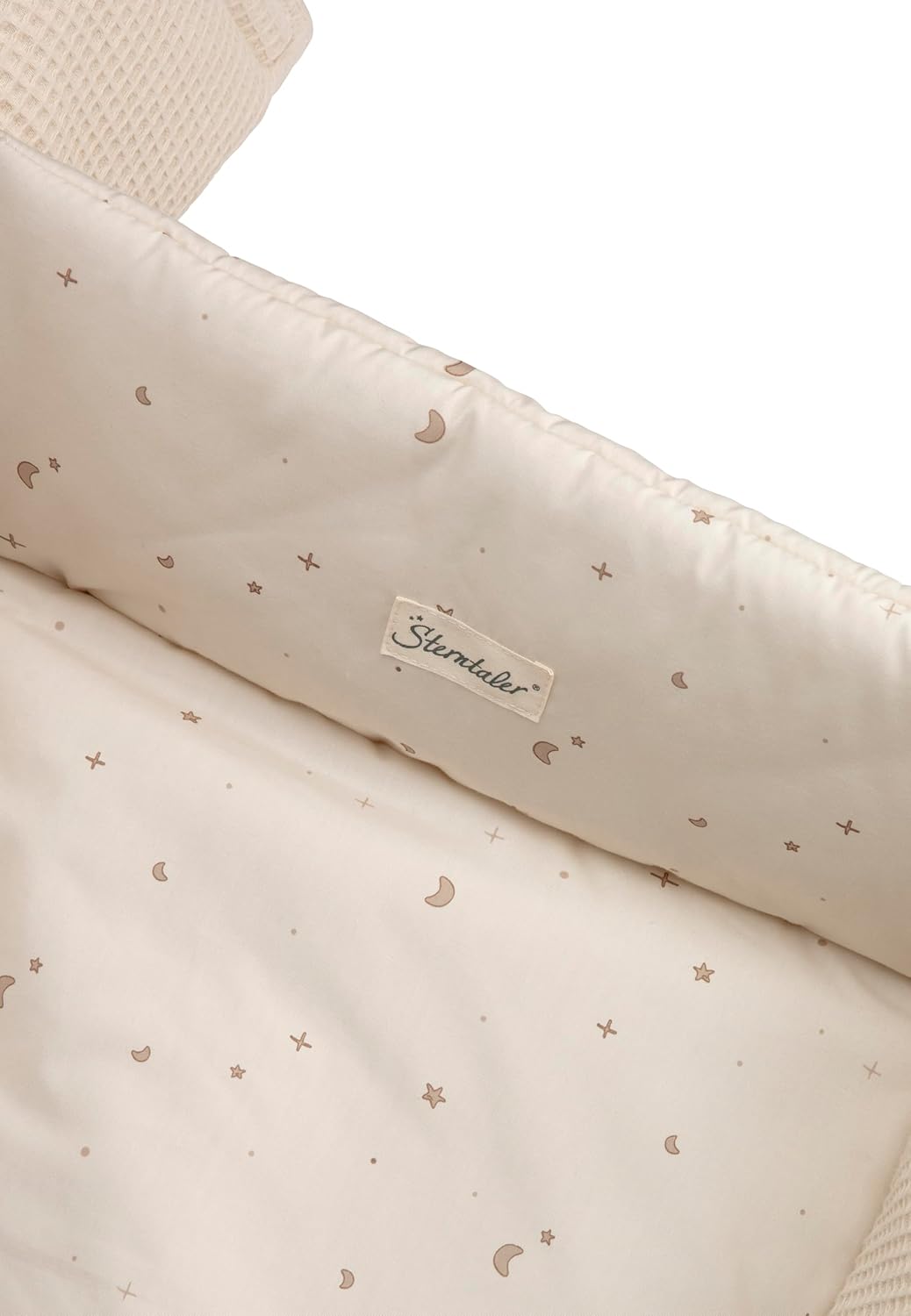 Babynest Ente Edda Lou zum Wenden, Kuschelnest für Neugeborene, als Krabbeldecke nutzbar,