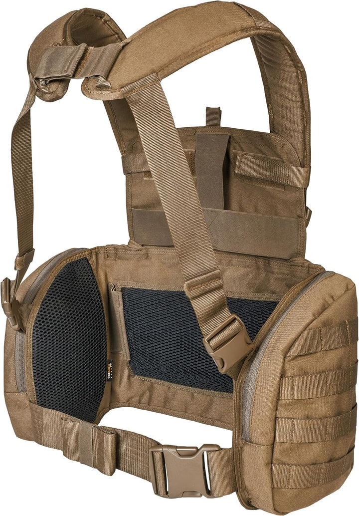 Tasmanian Tiger TT Chest Rig MKII M4 Militär Gurtzeug Kampfmittel-Weste mit 5 M4 Magazin-Taschen und