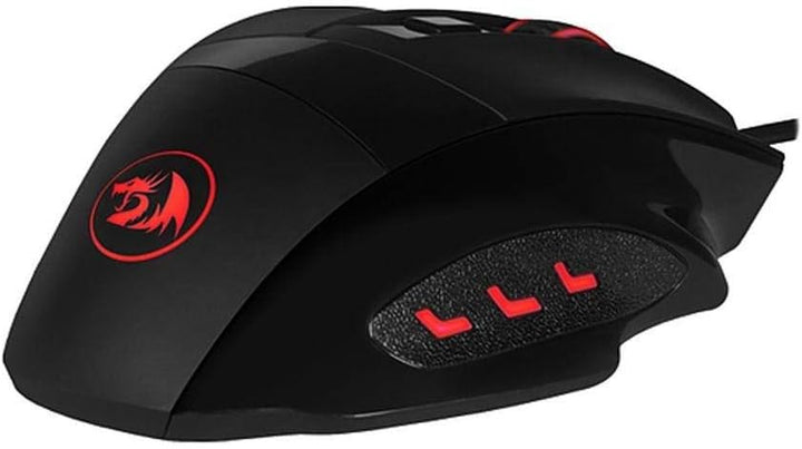 Redragon Gamer Phaser (M609) 6 Buttons 3200dpi Optical Wired USB LED Backlight 4 Colors DPI Level