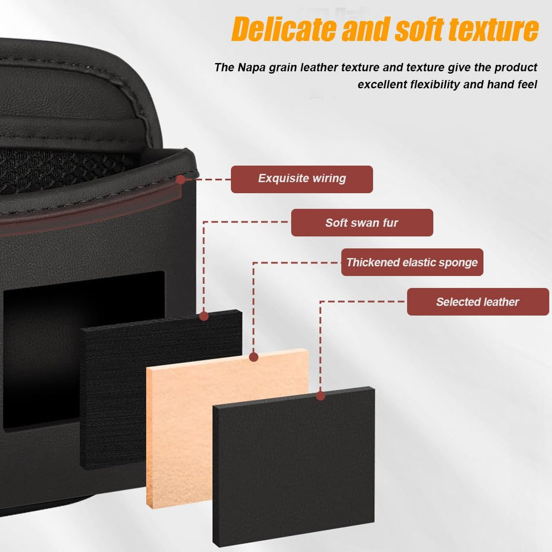 Auto Seite Aufbewahrungsbox, Universell Auto Seitentaschen Organisator, Multifunktionale Leder Sitz