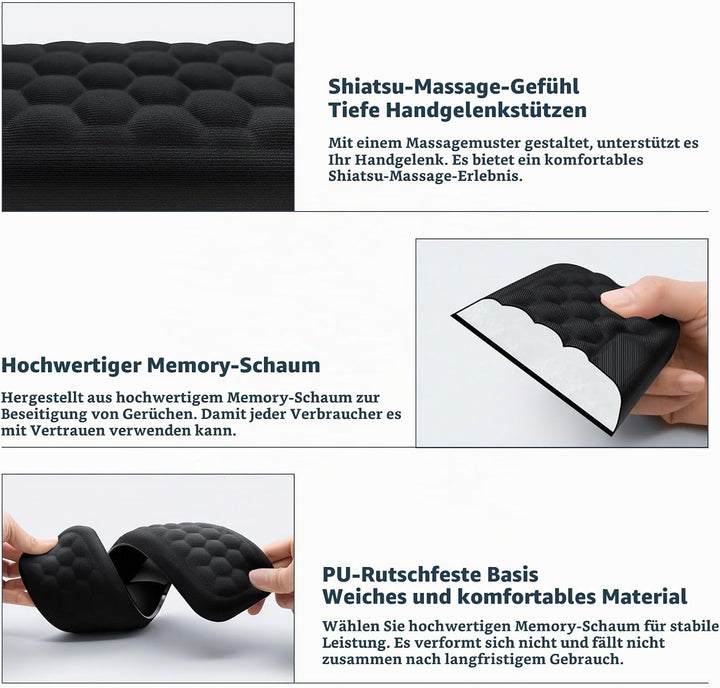 Handballenauflage, Handauflage Tastatur Verstellbare Handballenauflage Handgelenkauflage für Tastatu