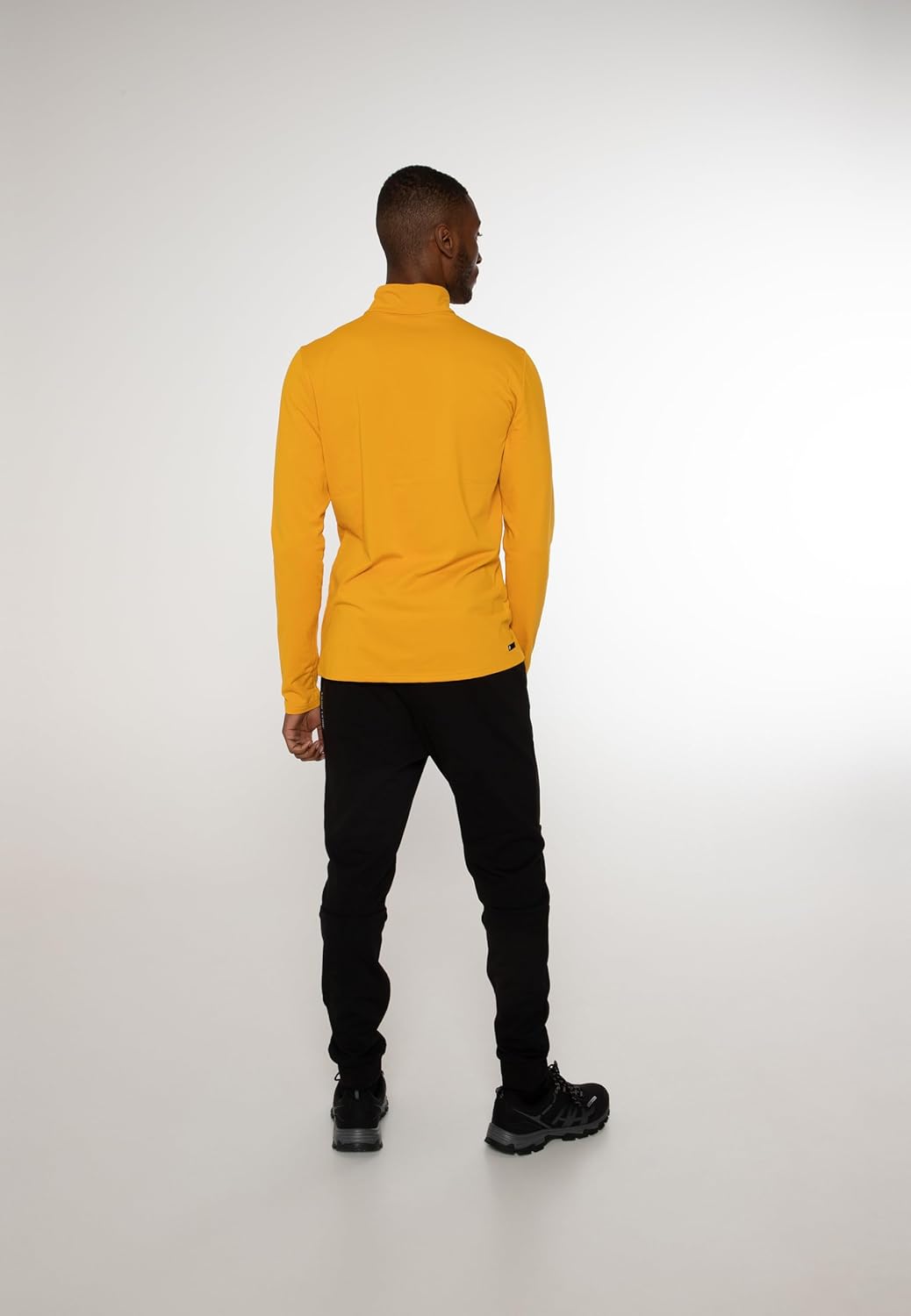 Protest Men Cycling Jersey PRTHINDES L Dark Yellow, L Dark Yellow