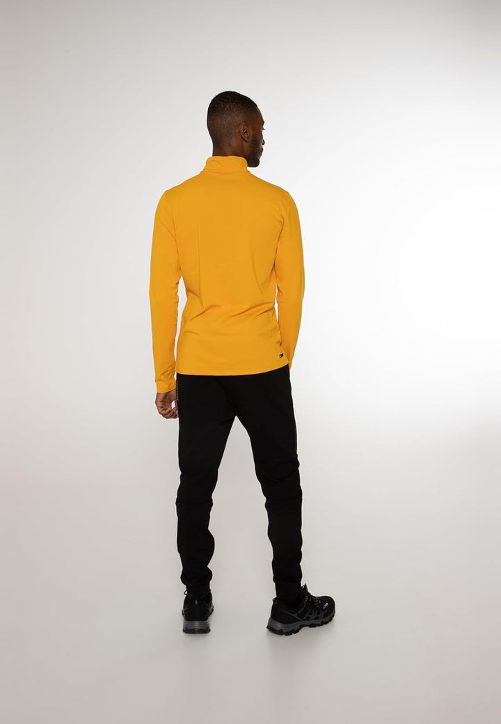 Protest Men Cycling Jersey PRTHINDES L Dark Yellow, L Dark Yellow