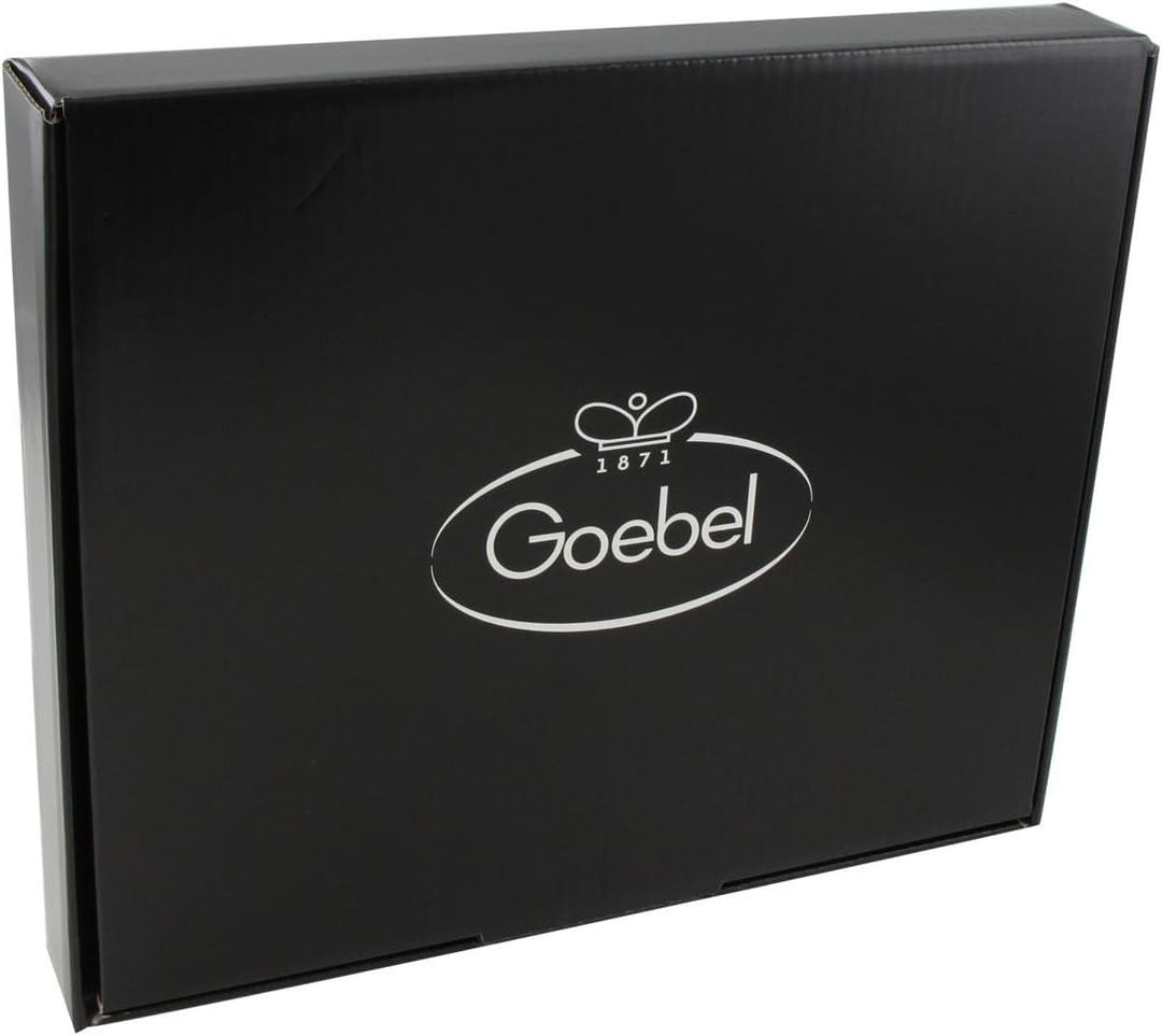 Goebel Christmas with The Family Schale, Hartporzellan, bunt, 23.5 x 23.5 x 6 cm