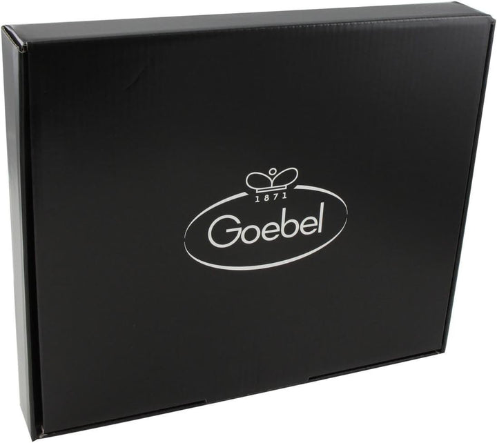 Goebel Christmas with The Family Schale, Hartporzellan, bunt, 23.5 x 23.5 x 6 cm