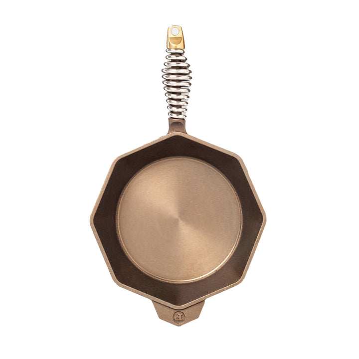 Finex 25,4 cm Gusseisen-Pfanne mit Deckel 8" Skillet Seasoned, 8" Skillet