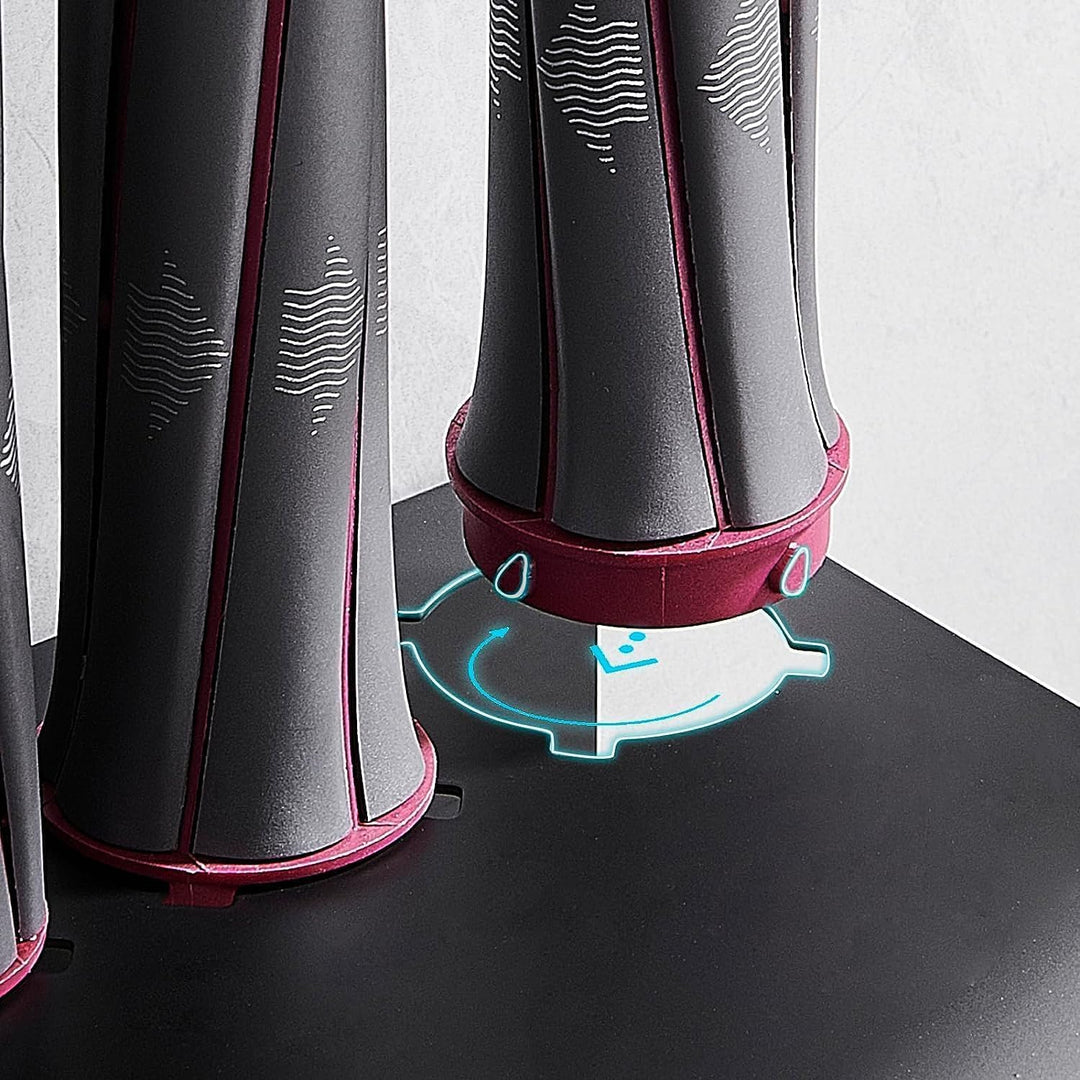 Morwealth Halterung für Dyson Airwrap Ohne Bohren, 2 in 1 Wandhalterung Halterung für Dyson Airwrap