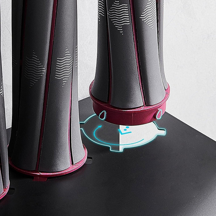 Morwealth Halterung für Dyson Airwrap Ohne Bohren, 2 in 1 Wandhalterung Halterung für Dyson Airwrap