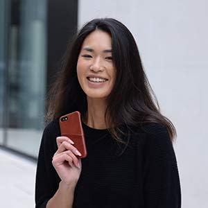 BULLAZO Menor Urban – kompatibel mit iPhone 11 / XI Case Schutzhülle Handy Hülle mit Kartenfach aus