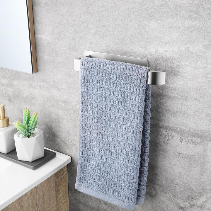 OETAMS Handtuchhalter Ohne Bohren, 304 Edelstahl Handtuchstange Selbstklebend, Einarmig Badetuchhalt