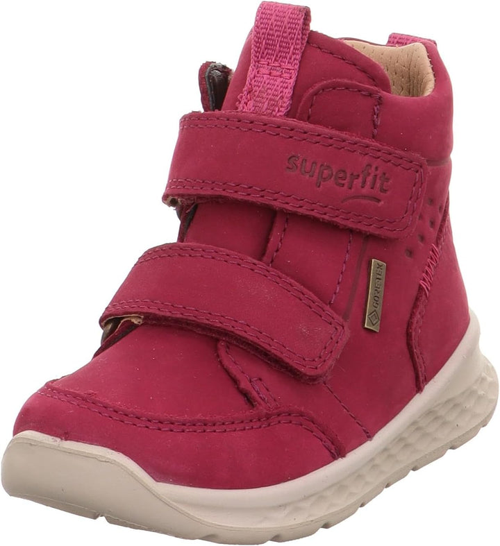 Superfit Mädchen Breeze Leicht Gefütterte Gore-tex Lauflernschuhe 23 EU Schmal Rot Rosa 5000, 23 EU