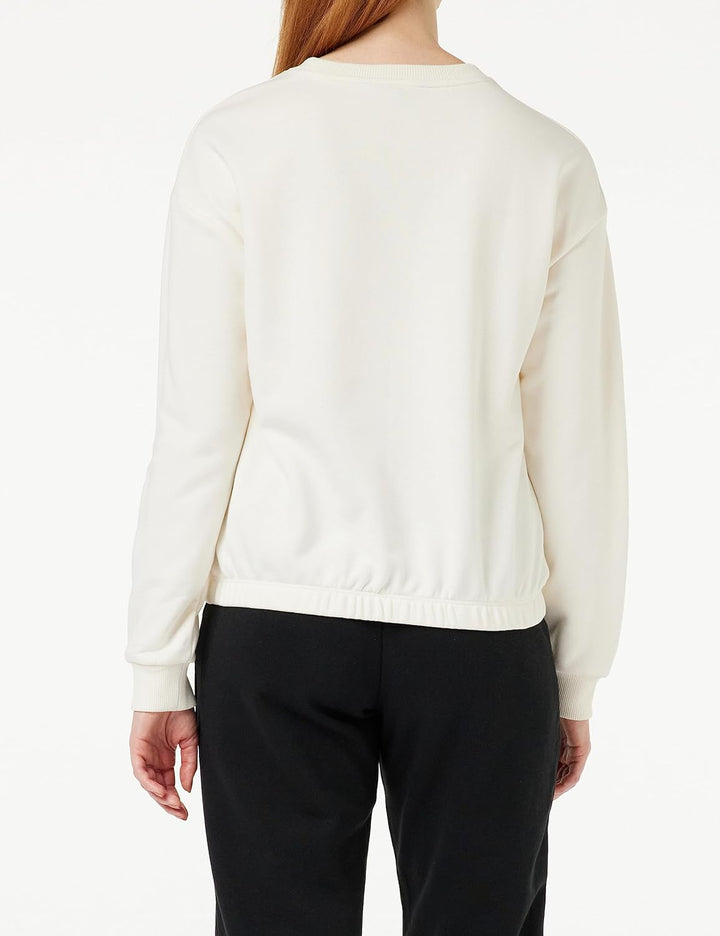 Armani Exchange Damen Signature Logo French Terry Pullover Sweatshirt, Iso
