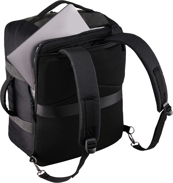 Cabin Max Handgepäck-Rucksack Backpack Reiserucksack Ryanair 40x30x20 24L 40 x 30 x 20cm Schwarz, 40