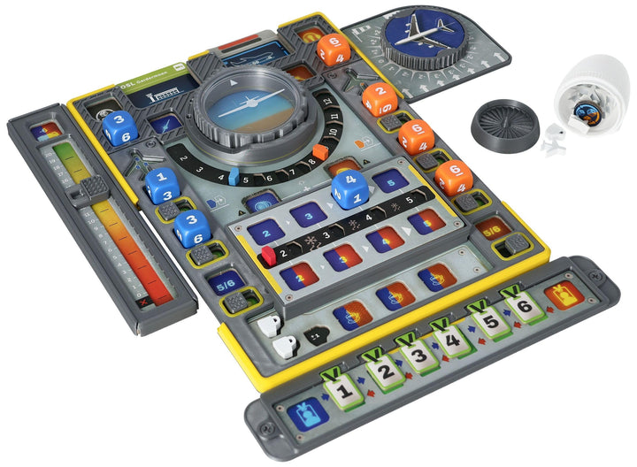 Feldherr Dashboard und Spielhilfe kompatibel mit Sky Team - 3D-Upgrade für Cockpit, Windanzeige und