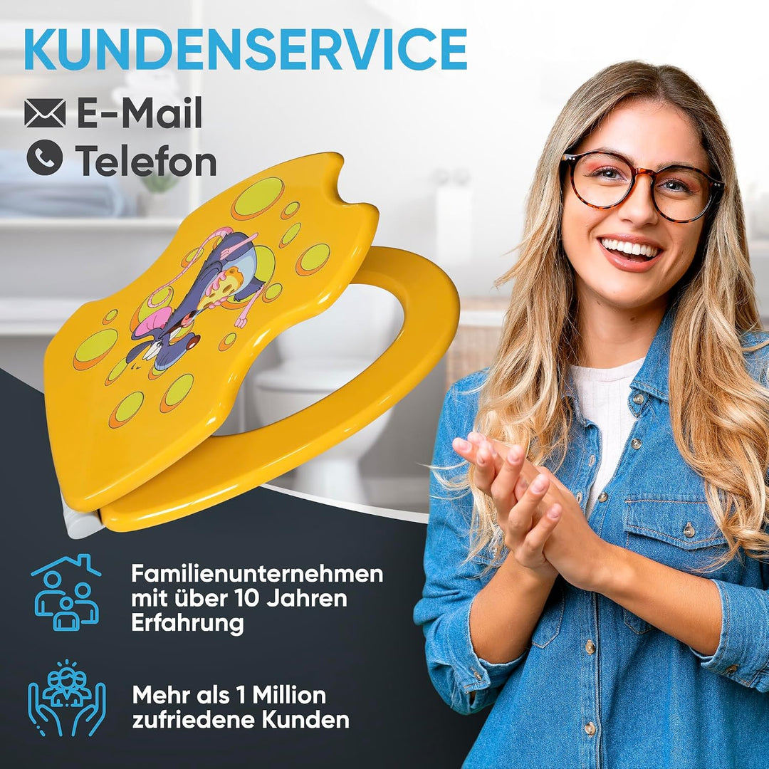 Sanilo WC Sitz mit Absenkautomatik, viele neue Toilettendeckel zur Auswahl, hochwertige Oberfläche,