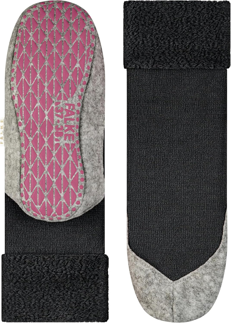 FALKE Damen Cosyshoe Stoppersocken rutschhemmende Noppen auf der Filzsohle komfortabel warm mit Plüs