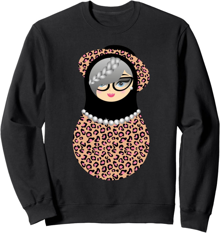 Matrjoschka Russland Russisch Geschenk Sweatshirt