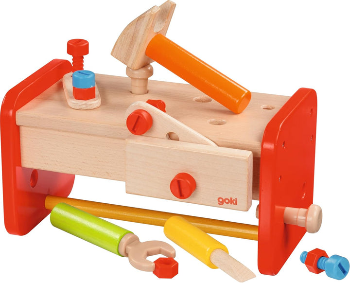 Goki 58871 Werkbank inklusive Aufbewahrungsbox