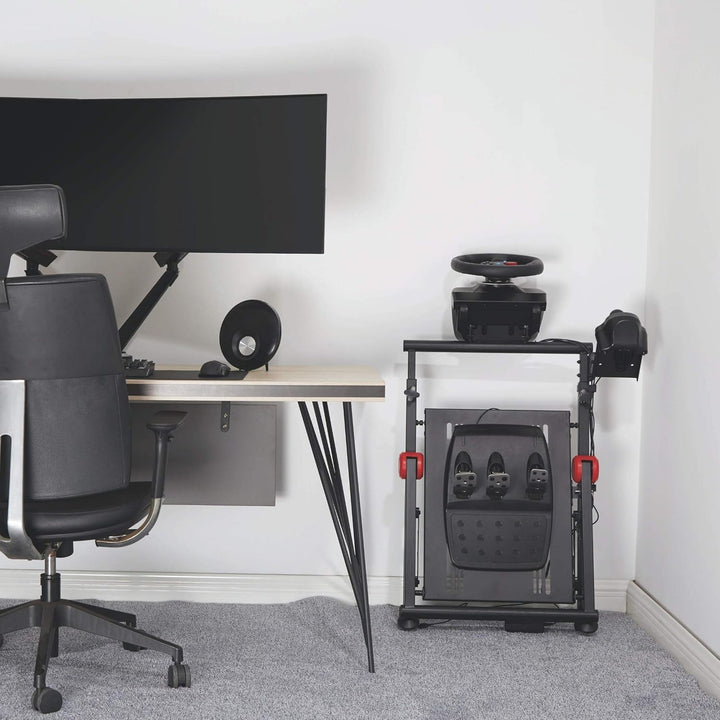 Wheel stand GT PRO - Universalhalterung für Lenkrad Force -Feedback, Kettenradgarnitur und Getriebe,