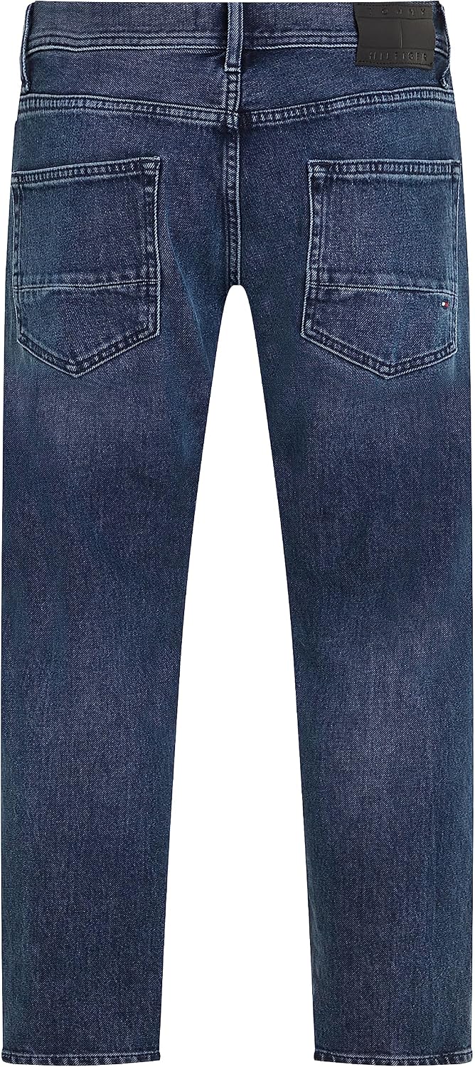 Tommy Hilfiger Herren Jeans Regular Stretch 40W / 36L Denim (Banks Blue Black), 40W / 36L Denim (Ban