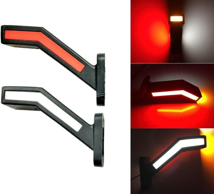 MelTruck® 2x LED Neon Begrenzungsleuchte Umrissleuchte Positionsleuchte 12V 24V E20 f.