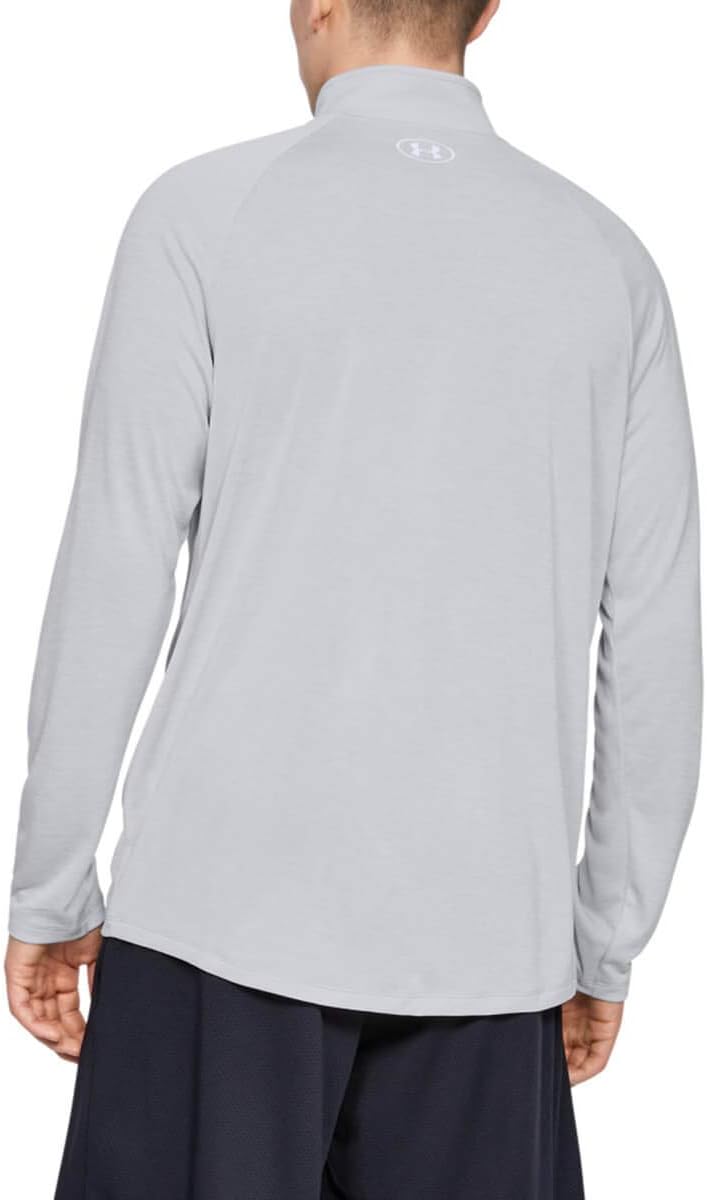 Under Armour Tech 2.0 1/2 Zip Zip Top Herren Grauweiss 4XL, Grauweiss 4XL