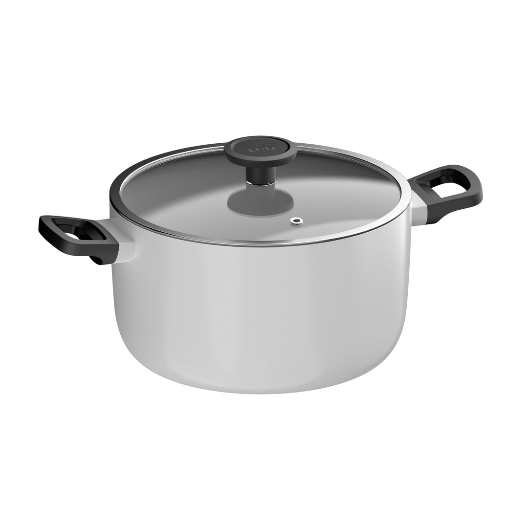 Berghoff Leo grosser Kochtopf (24x14cm) - Topf induktion - Suppentopf mit Deckel - Topf gross - non