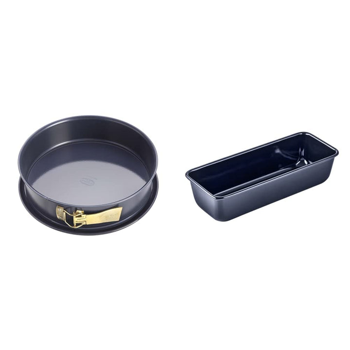 Dr. Oetker Springform Ø 24 cm & Kastenform 30 cm Back-Liebe Emaille – Schnitt- & Kratzfeste Backform
