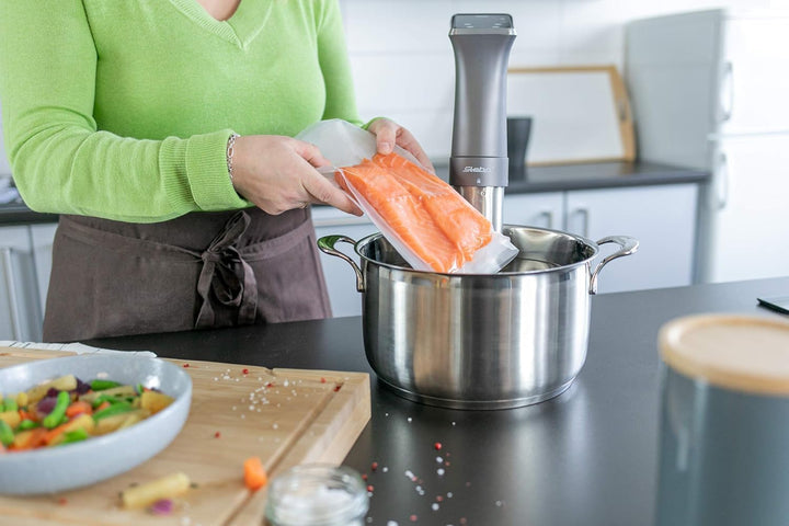 Steba Sous-Vide Garer SV 75, Wasserdicht nach IPX 7, Erw?rmt 20 Liter in ca. 45 Min auf 56?C, Abweic