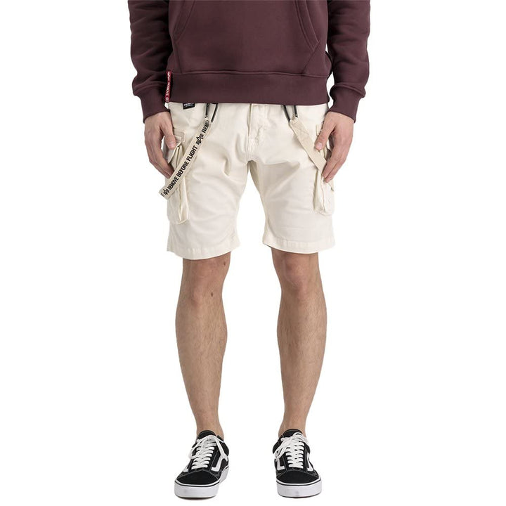 Alpha Industries Herren Cargos Alpha Industries Utility Short Short für Herren 29 Jet Stream White,