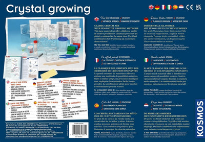 Kosmos 616854 Crystal Growing - Kristalle züchten Experimentier Set für Kinder mit mehrsprachiger An